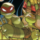 Illustration for article titled The First Good Look at the New iBatman: The Animated Series/TMNT/i Comic Team-Up